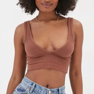Urban Outfitters Out From Under Drew Seamless Surplice Bra Top